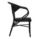 ΠΟΛΥΘΡΟΝΑ ΑΛΟΥΜΙΝΙΟΥ CLAY BAMBOO LOOK ΜΑΥΡΗ ΜΕ TEXTLINE HM5025.02 59x60x82 cm ΠΟΛΥΘΡΟΝΑ ΑΛΟΥΜΙΝΙΟΥ CLAY BAMBOO LOOK ΜΑΥΡΗ ΜΕ TEXTLINE HM5025.02 59x60x82 cm