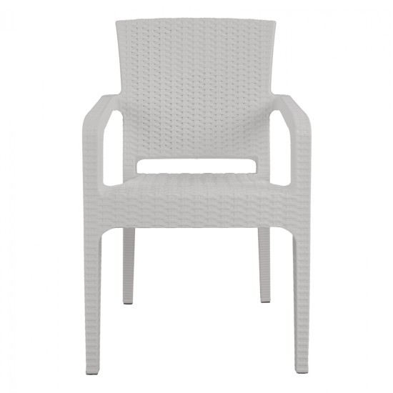 ΠΟΛΥΘΡΟΝΑ ΠΟΛΥΠΡΟΠΥΛΕΝΙΟΥ RATTAN HM5590.04 ΧΡΩΜΑ ΛΕΥΚΟ 58x55x87 cm. ΠΟΛΥΘΡΟΝΑ ΠΟΛΥΠΡΟΠΥΛΕΝΙΟΥ RATTAN HM5590.04 ΧΡΩΜΑ ΛΕΥΚΟ 58x55x87 cm.