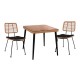ΣΕΤ 3ΤΜΧ ALLEGRA WICKER ΜΕ ΤΡΑΠΕΖΙ 80X80Χ78Υ ΜΠΕΖ & ΜΑΥΡΟ ΧΡΩΜΑ HM10485 ΣΕΤ 3ΤΜΧ ALLEGRA WICKER ΜΕ ΤΡΑΠΕΖΙ 80X80Χ78Υ ΜΠΕΖ & ΜΑΥΡΟ ΧΡΩΜΑ HM10485