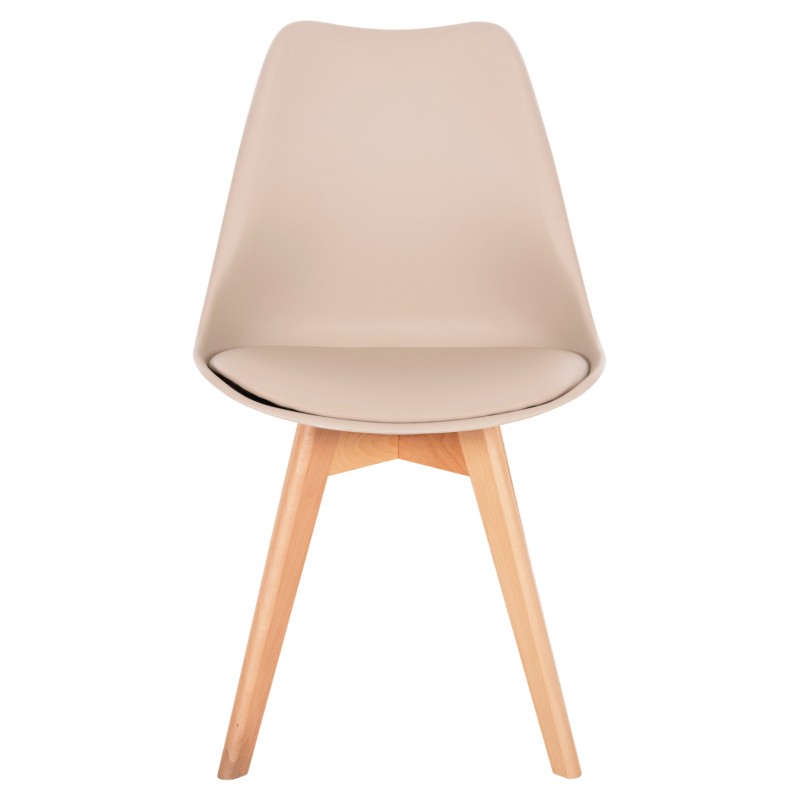 ΚΑΡΕΚΛΑ VEGAS HM0033.25 ΞΥΛΙΝΑ ΠΟΔΙΑ-ΚΑΘΙΣΜΑ ΠΟΛΥΠΡΟΠ. ΜΕ PU ΚΑΠΟΥΤΣΙΝΟ 48x52x81Υεκ.