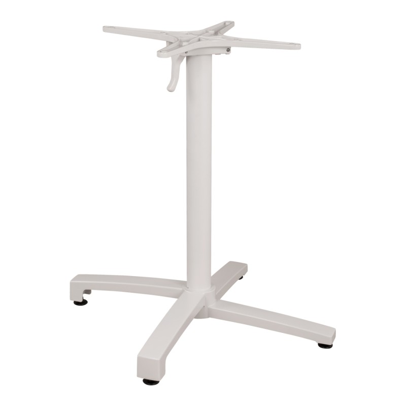 ΒΑΣΗ ΑΛΟΥΜΙΝΙΟΥ HM459.02 ΛΕΥΚΟ ΜΑΤ 69Χ69Χ73Υεκ. ΜΕ ΕΠΙΦΑΝΕΙΑ 48Χ48εκ.