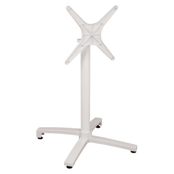 ΒΑΣΗ ΑΛΟΥΜΙΝΙΟΥ HM459.02 ΛΕΥΚΟ ΜΑΤ 69Χ69Χ73Υεκ. ΜΕ ΕΠΙΦΑΝΕΙΑ 48Χ48εκ.