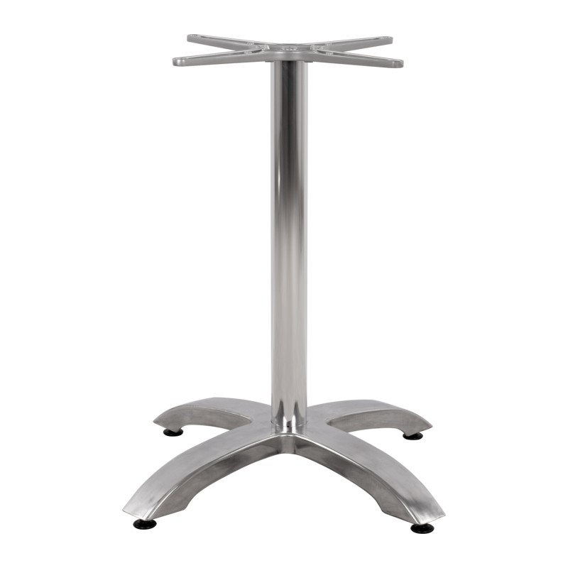 ΒΑΣΗ ΑΛΟΥΜΙΝΙΟΥ HM460.03 ΧΡΩΜΙΟΥ 66Χ66Χ72Υεκ. ΜΕ ΣΤΑΥΡΟ 48Χ48εκ.