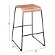 ΣΚΑΜΠΟ ΜΕΤΑΛΛΙΚΟ ALLEGRA HM5641 ΜΕ WICKER ΣΕ ΜΠΕΖ ΑΠΟΧΡΩΣΗ 49x50x76 εκ. ΣΚΑΜΠΟ ΜΕΤΑΛΛΙΚΟ ALLEGRA HM5641 ΜΕ WICKER ΣΕ ΜΠΕΖ ΑΠΟΧΡΩΣΗ 49x50x76 εκ.