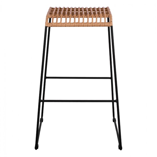 ΣΚΑΜΠΟ ΜΕΤΑΛΛΙΚΟ ALLEGRA HM5641 ΜΕ WICKER ΣΕ ΜΠΕΖ ΑΠΟΧΡΩΣΗ 49x50x76 εκ. ΣΚΑΜΠΟ ΜΕΤΑΛΛΙΚΟ ALLEGRA HM5641 ΜΕ WICKER ΣΕ ΜΠΕΖ ΑΠΟΧΡΩΣΗ 49x50x76 εκ.