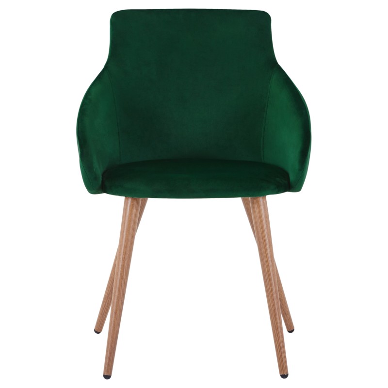 ΠΟΛΥΘΡΟΝΑΚΙ IVY ΒΕΛΟΥΔΟ ΚΥΠΑΡΙΣΣΙ ΚΑΙ ΜΕΤΑΛΛΙΚΑ ΠΟΔΙΑ HM8546.03 55x55x80Υ εκ.