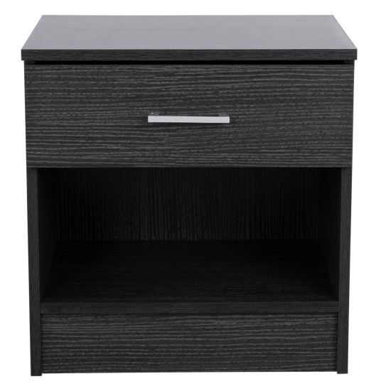 ΚΟΜΟΔΙΝΟ ΜΕ 1 ΣΥΡΤΑΡΙ LANEY ZEBRANO 45x35,5x47Υ εκ. HM2345.02