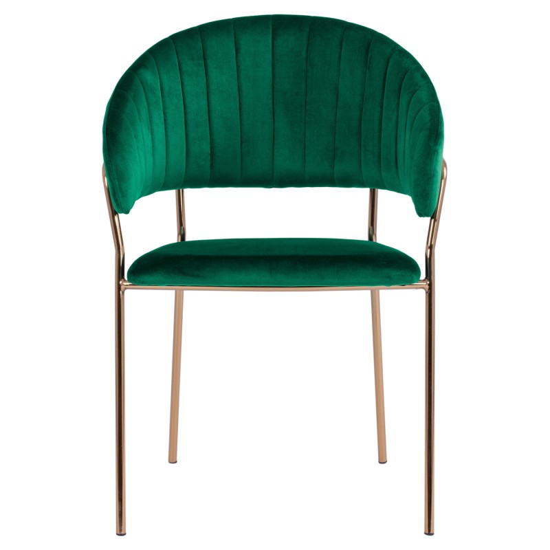 ΠΟΛΥΘΡΟΝΑΚΙ THEODORE HM8520.03 ΑΠΟ ΒΕΛΟΥΔΟ ΚΥΠΑΡΙΣΣΙ ΜΕ ΕΠΙΧΡΥΣΟ ΣΚΕΛΕΤΟ 55Χ50Χ82Υ εκ.