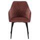 ΠΟΛΥΘΡΟΝΑΚΙ CHARLES HM8522.02 ΜΕ ΒΕΛΟΥΔΟ ΣΑΠΙΟ ΜΗΛΟ 52x60x89Υ εκ.