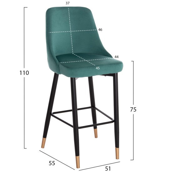 ΣΚΑΜΠΟ ΜΠΑΡ SERENITY HM8519.03 ΒΕΛΟΥΔΟ ΚΥΠΑΡΙΣΣΙ ΜΕ ΜΕΤΑΛΛΙΚΟ ΣΚΕΛΕΤΟ 51Χ57Χ110Υ εκ. ΣΚΑΜΠΟ ΜΠΑΡ SERENITY HM8519.03 ΒΕΛΟΥΔΟ ΚΥΠΑΡΙΣΣΙ ΜΕ ΜΕΤΑΛΛΙΚΟ ΣΚΕΛΕΤΟ 51Χ57Χ110Υ εκ.