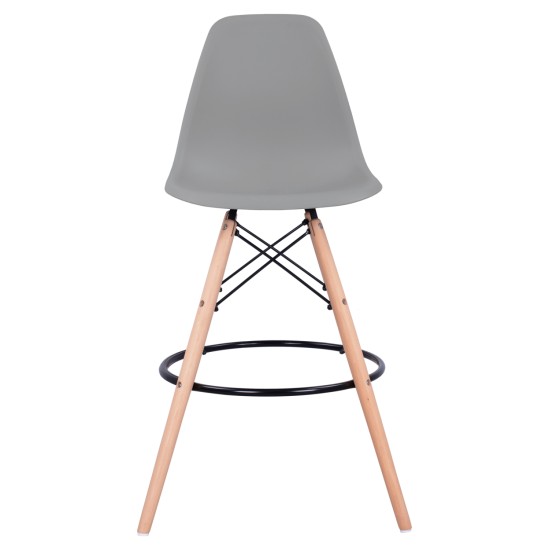 ΣΚΑΜΠΟ ΜΠΑΡ RENATA HM0173.10 ΓΚΡΙ 58x56x107Υ εκ. ΣΚΑΜΠΟ ΜΠΑΡ RENATA HM0173.10 ΓΚΡΙ 58x56x107Υ εκ.