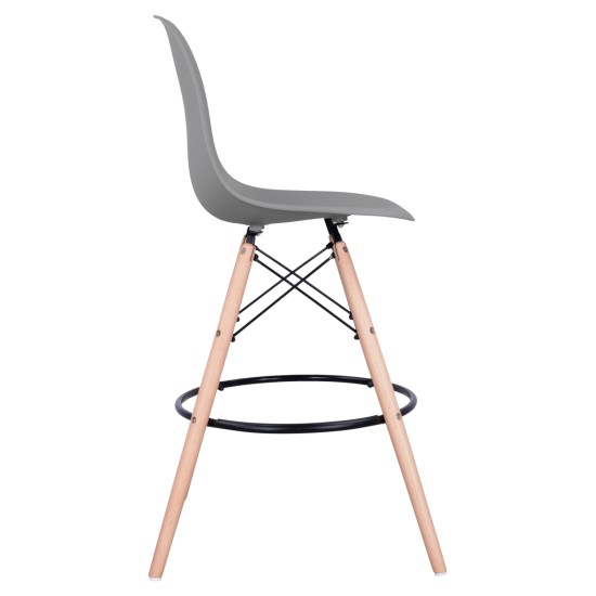 ΣΚΑΜΠΟ ΜΠΑΡ RENATA HM0173.10 ΓΚΡΙ 58x56x107Υ εκ. ΣΚΑΜΠΟ ΜΠΑΡ RENATA HM0173.10 ΓΚΡΙ 58x56x107Υ εκ.