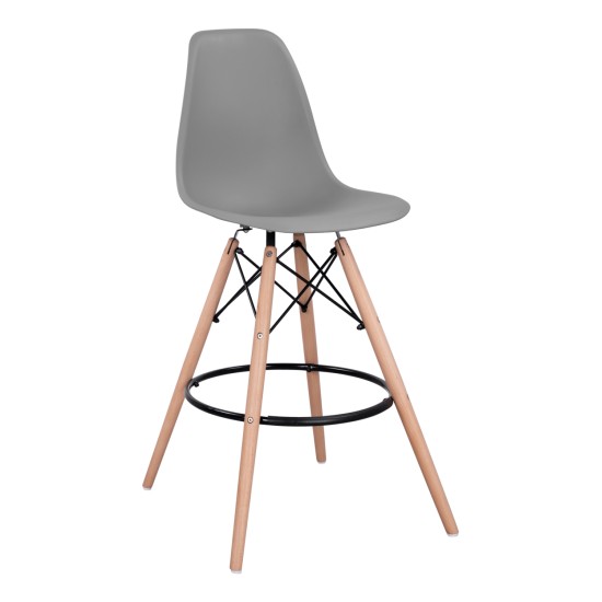 ΣΚΑΜΠΟ ΜΠΑΡ RENATA HM0173.10 ΓΚΡΙ 58x56x107Υ εκ. ΣΚΑΜΠΟ ΜΠΑΡ RENATA HM0173.10 ΓΚΡΙ 58x56x107Υ εκ.