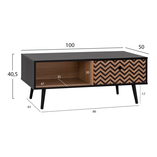 ΤΡΑΠΕΖΙ ΣΑΛΟΝΙΟΥ CHARLEEN HM8668 ΜΑΥΡΟ ΜΕ ΦΥΣΙΚΟ 100x50x40,5Υ εκ. ΤΡΑΠΕΖΙ ΣΑΛΟΝΙΟΥ CHARLEEN HM8668 ΜΑΥΡΟ ΜΕ ΦΥΣΙΚΟ 100x50x40,5Υ εκ.