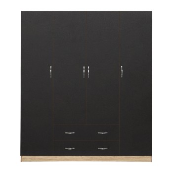 ΝΤΟΥΛΑΠΑ 4ΦΥΛΛΗ AZALEA ΜΕ 2 ΣΥΡΤΑΡΙΑ 200Χ56Χ180Υεκ. HM353.04 SONAMA-ΓΚΡΙ