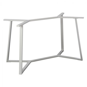 ΒΑΣΗ ΤΡΑΠΕΖΙΟΥ ΛΕΥΚΗ ΜΕΤΑΛΛΙΚΗ HM471.02 111X60X71Υ εκ.