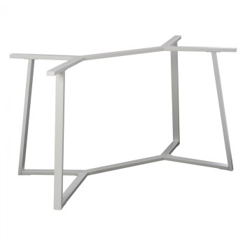 ΒΑΣΗ ΤΡΑΠΕΖΙΟΥ ΛΕΥΚΗ ΜΕΤΑΛΛΙΚΗ HM471.02 111X60X71Υ εκ.