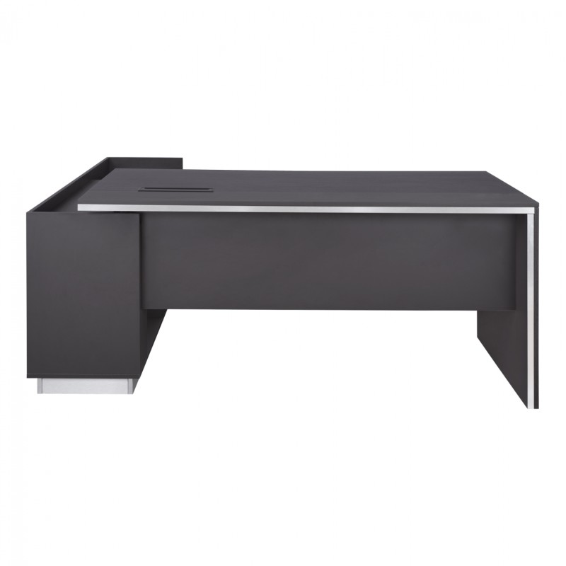 ΓΡΑΦΕΙΟ ΕΠΑΓΓΕΛΜΑΤΙΚΟ ΔΕΞΙΑ ΓΩΝΙΑ ROSEWOOD HM2112R 200X160X76Υ εκ.