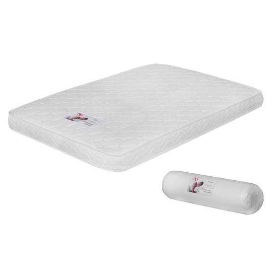 ΣΤΡΩΜΑ ΜΕ FOAM ΧΩΡΙΣ ΕΛΑΤΗΡΙΑ JORDY 110X190x15Y-- HM374.02 (ROLL PACKING) ΛΕΥΚΟ ΣΤΡΩΜΑ ΑΦΡΟΥ ΧΩΡΙΣ ΕΛΑΤΗΡΙΑ JORDY 110X190x15Y-- HM374.02 (ROLL PACKING) ΛΕΥΚΟ