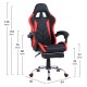 ΠΟΛΥΘΡΟΝΑ GAMING RUTT ΜΕ ΑΝΑΚΛΙΝΟΜΕΝΗ ΠΛΑΤΗ ΚΑΙ ΥΠΟΠΟΔΙΟ HM1156.01 ΣΕ ΧΡΩΜΑ ΜΑΥΡΟ-ΚΟΚΚΙΝΟ ΠΟΛΥΘΡΟΝΑ GAMING RUTT ΜΕ ΑΝΑΚΛΙΝΟΜΕΝΗ ΠΛΑΤΗ ΚΑΙ ΥΠΟΠΟΔΙΟ HM1156.01 ΣΕ ΧΡΩΜΑ ΜΑΥΡΟ-ΚΟΚΚΙΝΟ