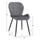 ΚΑΡΕΚΛΑ ADALYN ΜΕ ΜΑΥΡΟ PU ΚΑΙ ΓΚΡΙ ΒΕΛΟΥΔΟ HM8729.01 51x58x82Υ εκ. ΚΑΡΕΚΛΑ ADALYN ΜΕ ΜΑΥΡΟ PU ΚΑΙ ΓΚΡΙ ΒΕΛΟΥΔΟ HM8729.01 51x58x82Υ εκ.