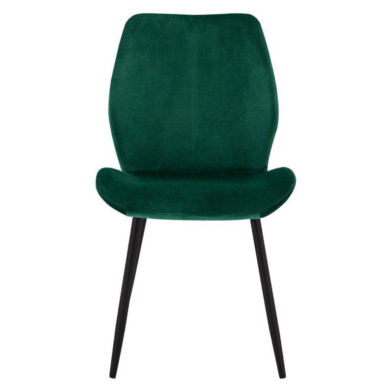 ΚΑΡΕΚΛΑ KLAY ΜΕ ΚΥΠΑΡΙΣΣΙ ΒΕΛΟΥΔΟ & ΜΑΥΡΟ ΜΕΤΑΛΛΙΚΟ ΣΚΕΛΕΤΟ HM8730.03 49X62,5X87 εκ.