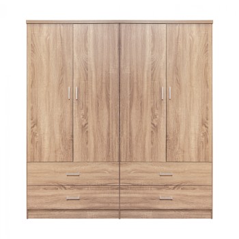 ΣΕΤ 2 ΤΜΧ ΝΤΟΥΛΑΠΑ 4ΦΥΛΛΗ ΜΕ 4 ΣΥΡΤΑΡΙΑ SONAMA 160X42X181 HM11349.02