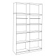 ΣΕΤ 4 ΤΜΧ ΝΤΟΥΠΑΛΑ 4ΦΥΛΛΗ ΜΕ ΠΑΤΑΡΙ ZEBRANO 160X42X241 HM11353.01