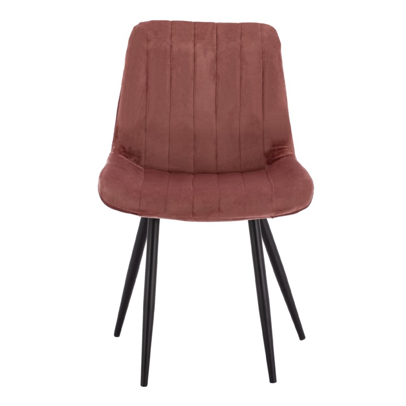 ΚΑΡΕΚΛΑ CHASE ΜΕ ΣΑΠΙΟ ΜΗΛΟ ΒΕΛΟΥΔΟ & ΜΑΥΡΟ ΜΕΤΑΛΛΙΚΟ ΣΚΕΛΕΤΟ HM8725.02 50x57x82Υ εκ.