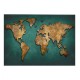 ΠΙΝΑΚΑΣ ΚΑΜΒΑΣ WORLD MAP HM7197.01 100X3X70 εκ. ΠΙΝΑΚΑΣ ΚΑΜΒΑΣ WORLD MAP HM7197.01 100X3X70 εκ.