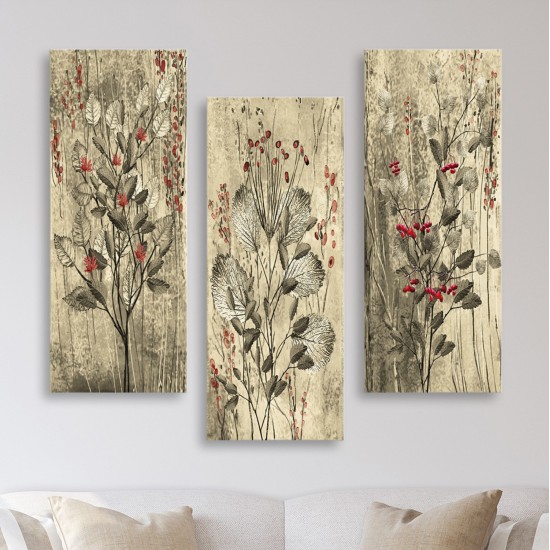 ΠΙΝΑΚΑΣ ΤΡΙΠΤΥΧΟ MDF RED FLOWERS AND BERRIES HM7204.01 60x50x0,3 εκ. ΠΙΝΑΚΑΣ ΤΡΙΠΤΥΧΟ MDF RED FLOWERS AND BERRIES HM7204.01 60x50x0,3 εκ.