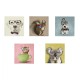 ΠΙΝΑΚΑΣ ΠΕΝΤΑΠΤΥΧΟ MDF CLEVER PETS HM7205.01 75X0,3X15 εκ.