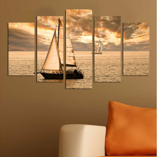 ΠΙΝΑΚΑΣ ΠΕΝΤΑΠΤΥΧΟ MDF SUNSET SAILING HM7206.01 100X0,3X60 εκ. ΠΙΝΑΚΑΣ ΠΕΝΤΑΠΤΥΧΟ MDF SUNSET SAILING HM7206.01 100X0,3X60 εκ.
