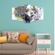 ΠΕΝΤΑΠΤΥΧΟΣ ΠΙΝΑΚΑΣ MDF MODERN DAZZLING BEAUTY GIRL FACE HM7206.04 100X60x3 εκ. ΠΕΝΤΑΠΤΥΧΟΣ ΠΙΝΑΚΑΣ MDF MODERN DAZZLING BEAUTY GIRL FACE HM7206.04 100X60x3 εκ.