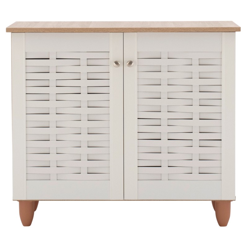 ΠΑΠΟΥΤΣΟΘΗΚΗ-ΝΤΟΥΛΑΠΙ ΞΥΛΙΝΗ HM2208.06 SONAMΑ ΛΕΥΚΗ 77Χ34Χ67,5 εκ.