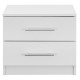 ΚΟΜΟΔΙΝΟ ΜΕΛΑΜΙΝΗΣ CHELSEA HM2220.05 ΛΕΥΚΟ 48x40,5x41,5 εκ.