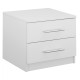 ΚΟΜΟΔΙΝΟ ΜΕΛΑΜΙΝΗΣ CHELSEA HM2220.05 ΛΕΥΚΟ 48x40,5x41,5 εκ.