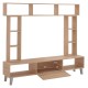 ΣΥΝΘΕΣΗ ΤΗΛΕΟΡΑΣΗΣ CHARLIZE SONAMA HM2253.02 180,5x32x155,5 εκ. ΣΥΝΘΕΣΗ ΤΗΛΕΟΡΑΣΗΣ CHARLIZE SONAMA HM2253.02 180,5x32x155,5 εκ.