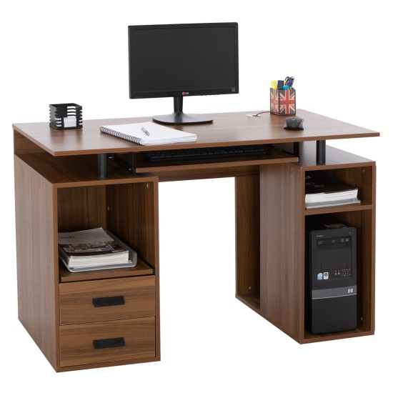 ΓΡΑΦΕΙΟ ΜΕΛΑΜΙΝΗΣ STATUS HM2026.03 WALNUT 120Χ55Χ76 εκ. ΓΡΑΦΕΙΟ ΜΕΛΑΜΙΝΗΣ STATUS HM2026.03 WALNUT 120Χ55Χ76 εκ.