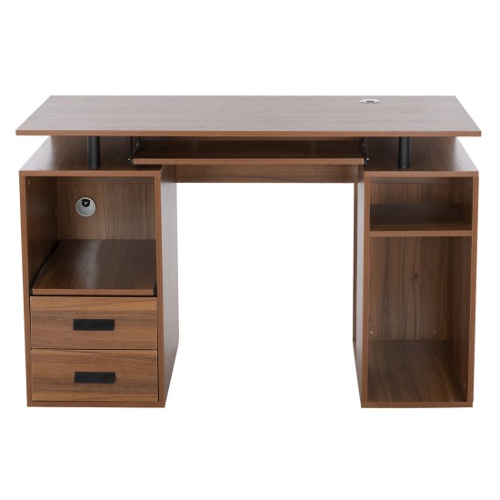 ΓΡΑΦΕΙΟ ΜΕΛΑΜΙΝΗΣ STATUS HM2026.03 WALNUT 120Χ55Χ76 εκ. ΓΡΑΦΕΙΟ ΜΕΛΑΜΙΝΗΣ STATUS HM2026.03 WALNUT 120Χ55Χ76 εκ.