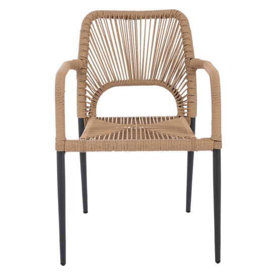 ΠΟΛΥΘΡΟΝΑ ΑΛΟΥΜΙΝΙΟΥ NOJO HM5771.02 ΓΚΡΙ ΜΕ P.E.TWIST RATTAN ΜΠΕΖ 55x63x82Y εκ. ΠΟΛΥΘΡΟΝΑ ΑΛΟΥΜΙΝΙΟΥ NOJO HM5771.02 ΓΚΡΙ ΜΕ P.E.TWIST RATTAN ΜΠΕΖ 55x63x82Y εκ.