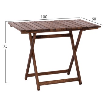 ΤΡΑΠΕΖΙ ΣΚΗΝΟΘΕΤH ΛΗΜΝΟΣ ΜΑΣΙΦ ΟΞΙΑ ΕΜΠOΤΙΣΜΟΣ ΚΑΡΥΔΙ HM5652.01 100x60x75 εκ.