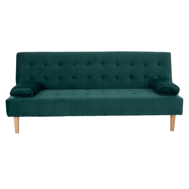 ΚΑΝΑΠΕΣ ΚΡΕΒΑΤΙ WANDA HM3149.13 ΜΕ ΒΕΛΟΥΔΟ ΚΥΠΑΡΙΣΣΙ 188X83X83Y εκ.