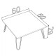 ΤΡΑΠΕΖΙ ΣΑΛΟΝΙΟΥ SILLIA HM9180.02 ΛΕΥΚΟ 60x60x29Y εκ. ΤΡΑΠΕΖΙ ΣΑΛΟΝΙΟΥ SILLIA HM9180.02 ΛΕΥΚΟ 60x60x29Y εκ.