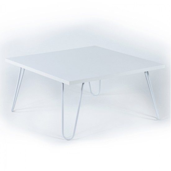 ΤΡΑΠΕΖΙ ΣΑΛΟΝΙΟΥ SILLIA HM9180.02 ΛΕΥΚΟ 60x60x29Y εκ. ΤΡΑΠΕΖΙ ΣΑΛΟΝΙΟΥ SILLIA HM9180.02 ΛΕΥΚΟ 60x60x29Y εκ.