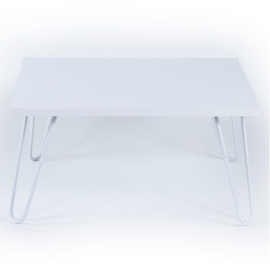 ΤΡΑΠΕΖΙ ΣΑΛΟΝΙΟΥ SILLIA HM9180.02 ΛΕΥΚΟ 60x60x29Y εκ. ΤΡΑΠΕΖΙ ΣΑΛΟΝΙΟΥ SILLIA HM9180.02 ΛΕΥΚΟ 60x60x29Y εκ.
