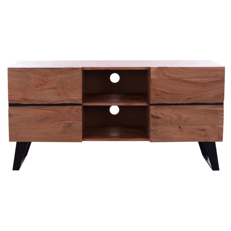 ΕΠΙΠΛΟ TV ALICIA ΜΑΣΙΦ ΞΥΛΟ ΑΚΑΚΙΑΣ ΦΥΣΙΚΟ HM8174.11 160x43x66Y εκ.