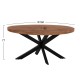 ΤΡΑΠΕΖΙ LEVINHO HM8482.11 OVAL 6εκ.ΠΑΧΟΣ ΜΑΣΙΦ ΞΥΛΟ MANGO 160x90x77Υ εκ. ΤΡΑΠΕΖΙ LEVINHO HM8482.11 OVAL 6εκ.ΠΑΧΟΣ ΜΑΣΙΦ ΞΥΛΟ MANGO 160x90x77Υ εκ.