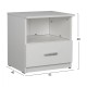 ΚΟΜΟΔΙΝΟ ADLER ΜΕΛΑΜΙΝΗΣ ΛΕΥΚΟ HM2431.03 45x40x48 εκ. ΚΟΜΟΔΙΝΟ ADLER ΜΕΛΑΜΙΝΗΣ ΛΕΥΚΟ HM2431.03 45x40x48 εκ.