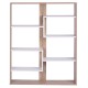 ΒΙΒΛΙΟΘΗΚΗ MARCELINE HM8772.01 100Χ21Χ124,5 ΛΕΥΚΟ ΒΙΒΛΙΟΘΗΚΗ MARCELINE HM8772.01 100Χ21Χ124,5 ΛΕΥΚΟ